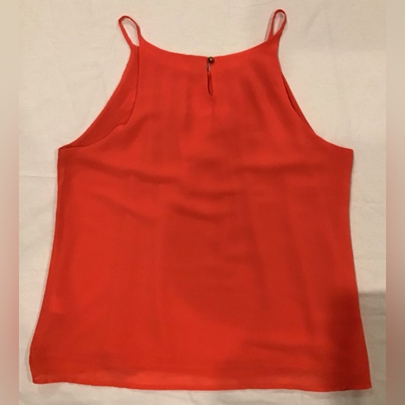 bright coral strappy top - Picture 3 of 3